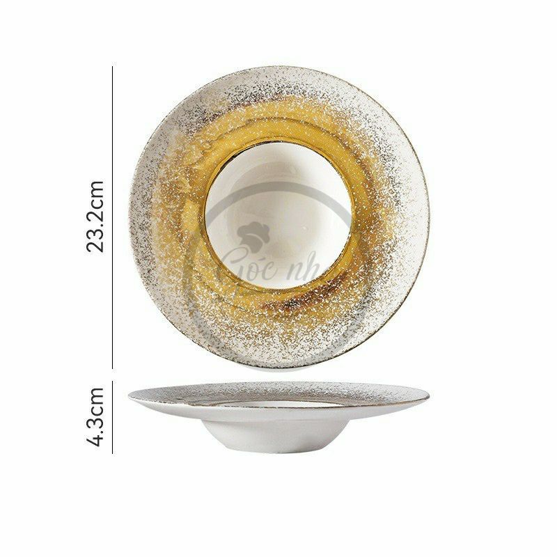 Dĩa soup Starry Silver/Gold