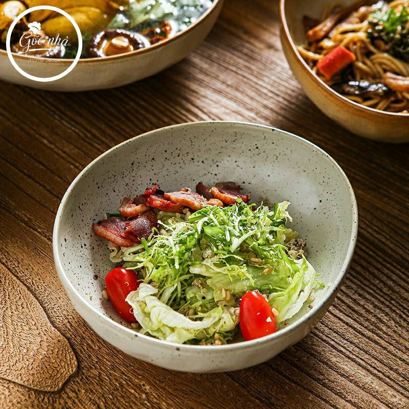 Tô oval méo Sedy sứ đất nặn