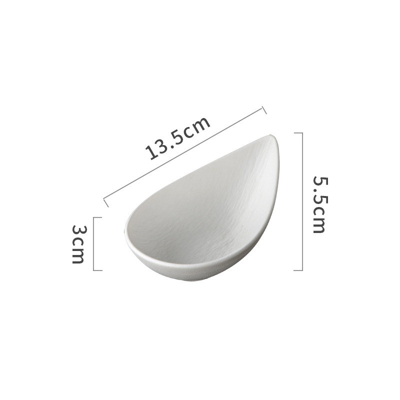 Chén chấm tạo hình giọt nước Water Drops Mocca