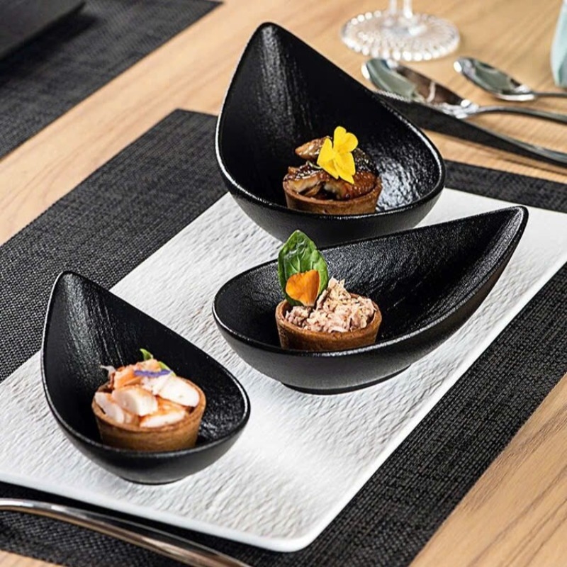 Chén chấm tạo hình giọt nước Water Drops Mocca