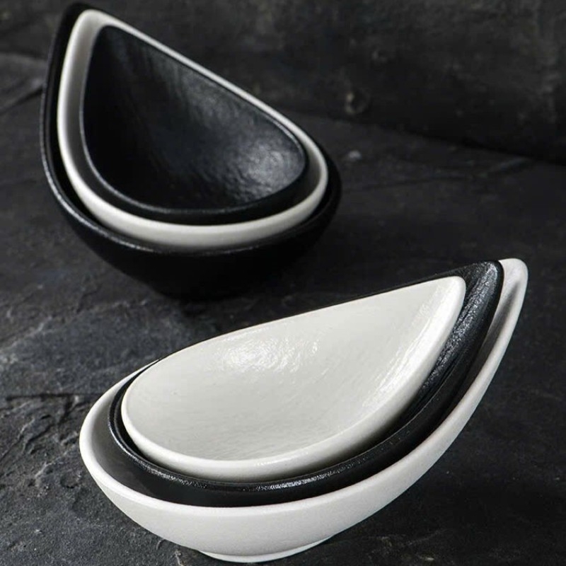 Chén chấm tạo hình giọt nước Water Drops Mocca