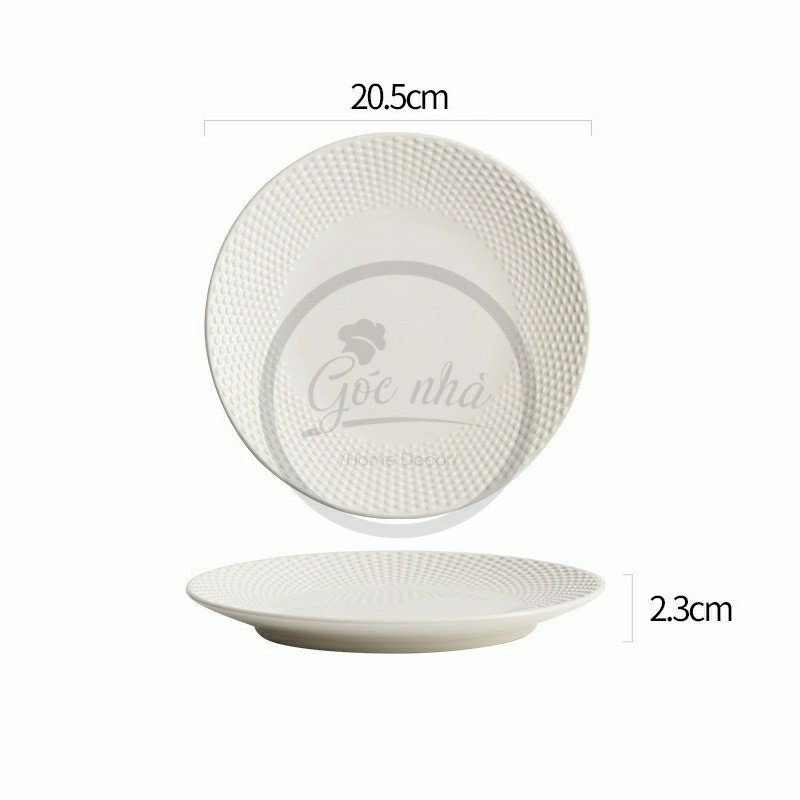 Dĩa phẳng/lõm/soup vành lưới Nets