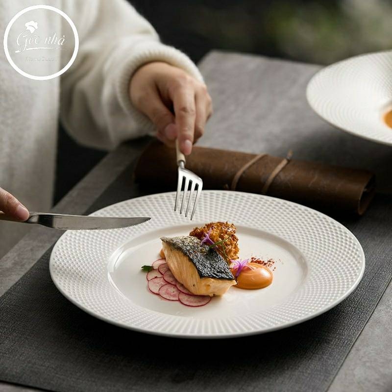 Dĩa phẳng/lõm/soup vành lưới Nets