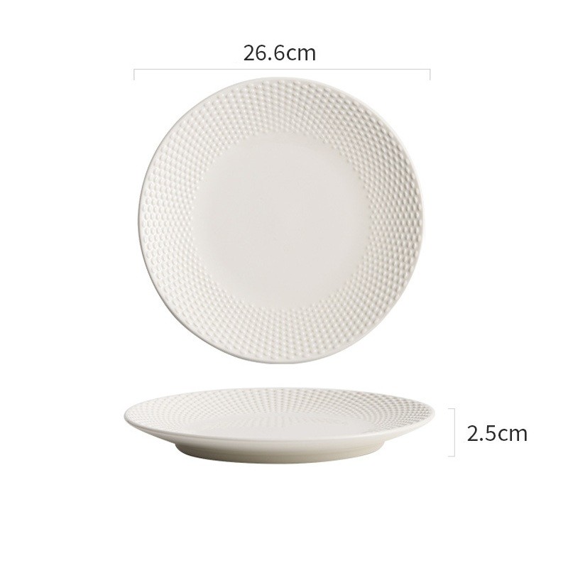 Dĩa phẳng/lõm/soup vành lưới Nets