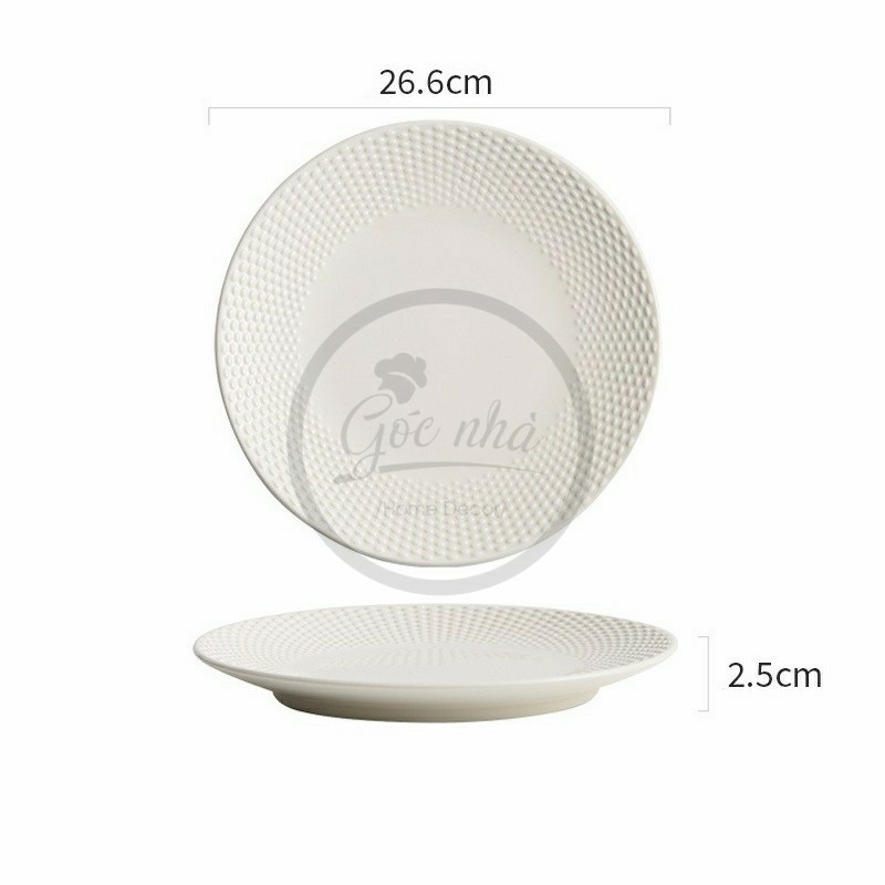 Dĩa phẳng/lõm/soup vành lưới Nets