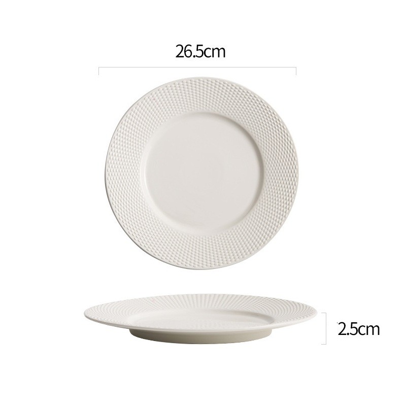 Dĩa phẳng/lõm/soup vành lưới Nets