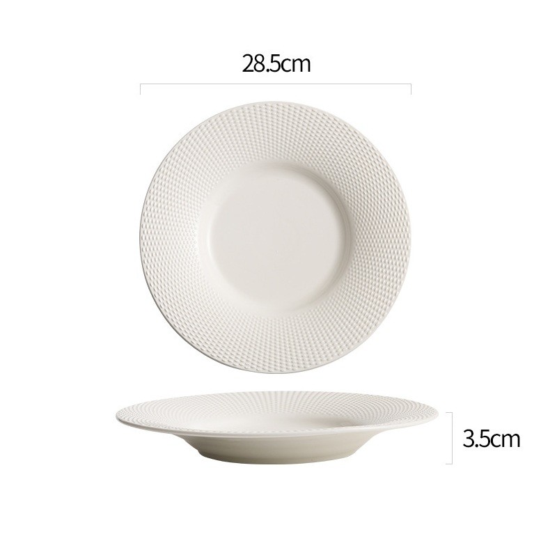 Dĩa phẳng/lõm/soup vành lưới Nets