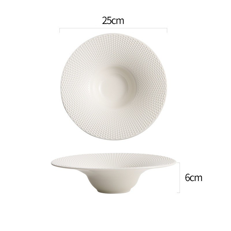 Dĩa phẳng/lõm/soup vành lưới Nets