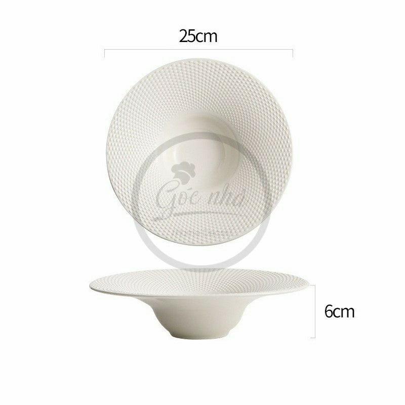 Dĩa phẳng/lõm/soup vành lưới Nets