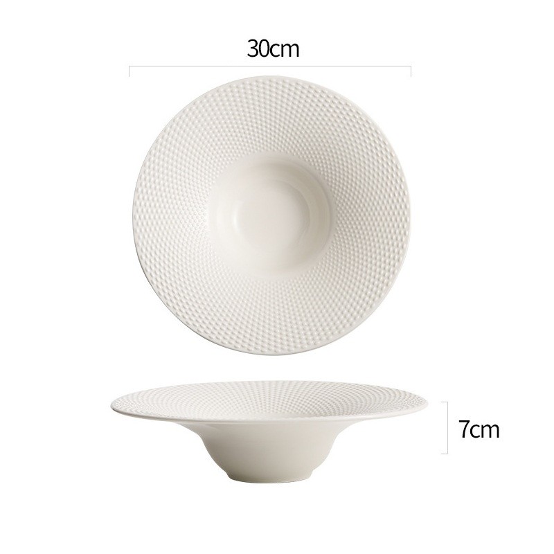 Dĩa phẳng/lõm/soup vành lưới Nets