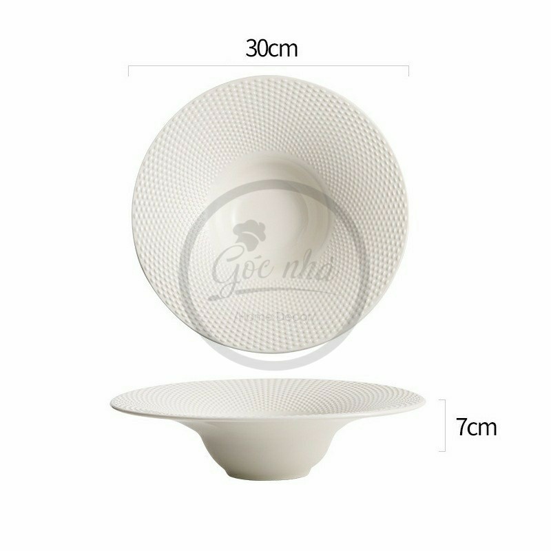 Dĩa phẳng/lõm/soup vành lưới Nets