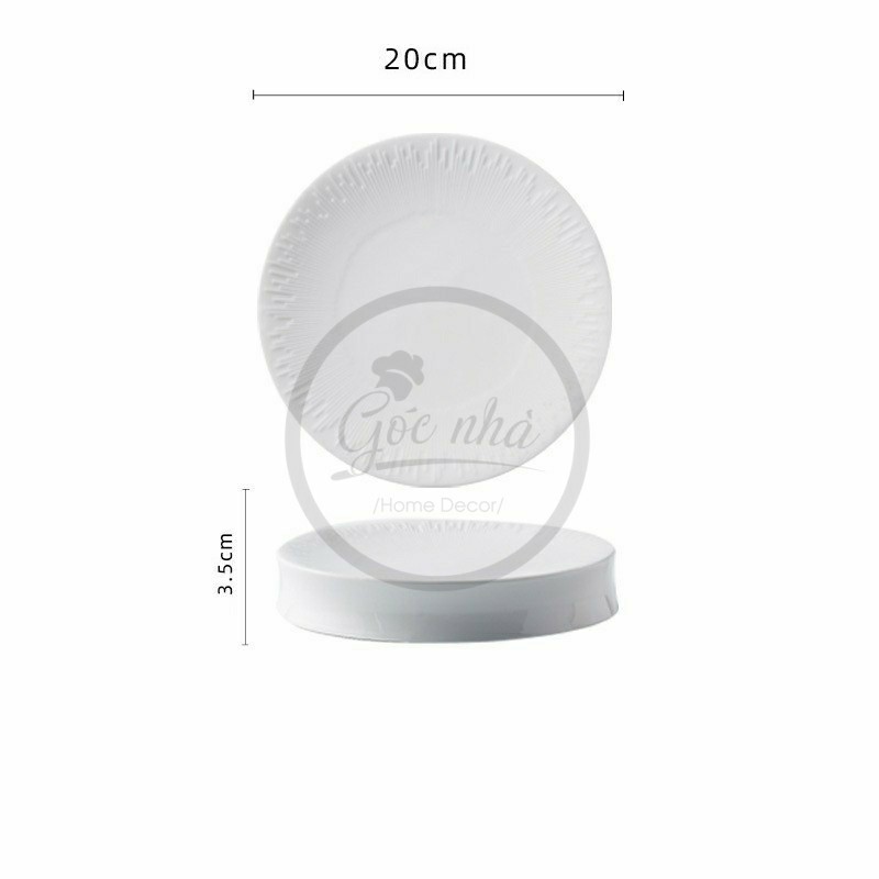 Dĩa thành dầy Helios