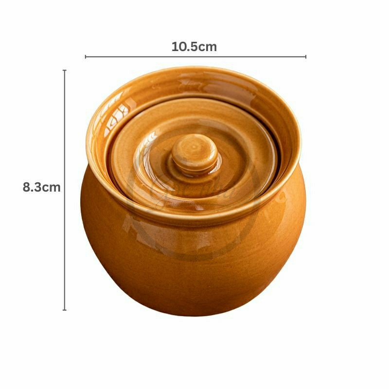 Hũ/thố có nắp cổ dáng cổ điển