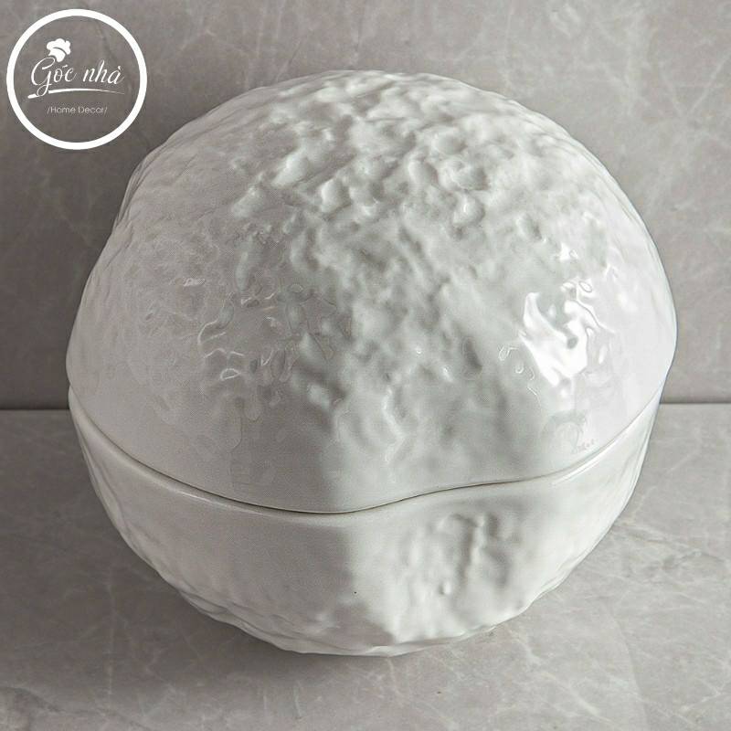 Thố có nắp Coral