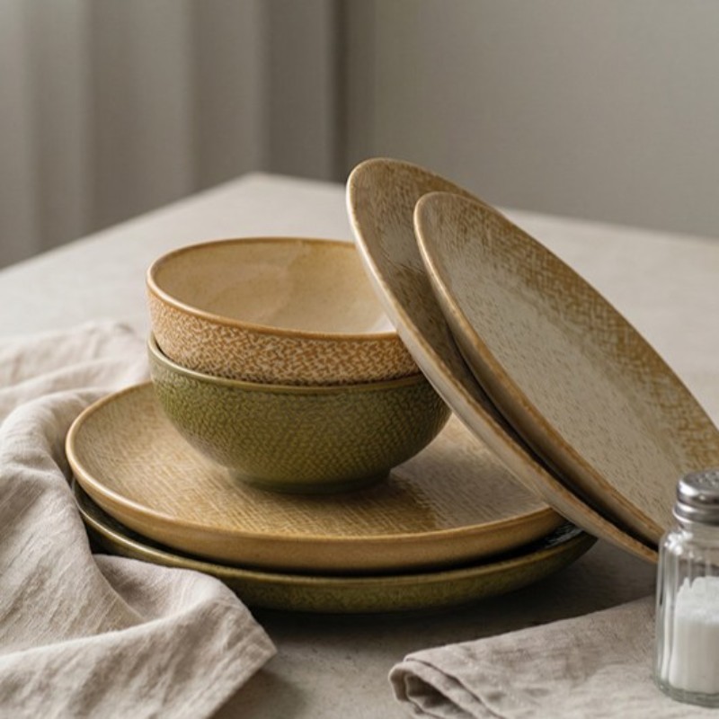 BST Hoạ Tiết Dệt Lưới Olive