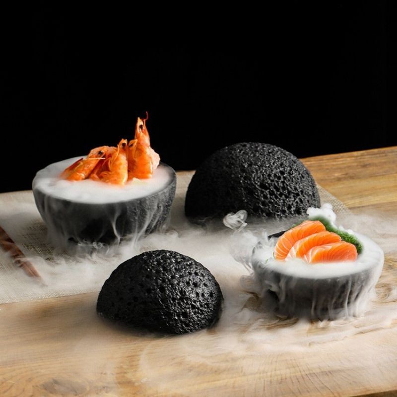 Thố khói LAVA tròn có nắp