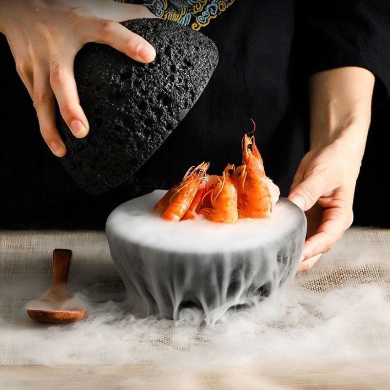 Thố khói LAVA tròn có nắp