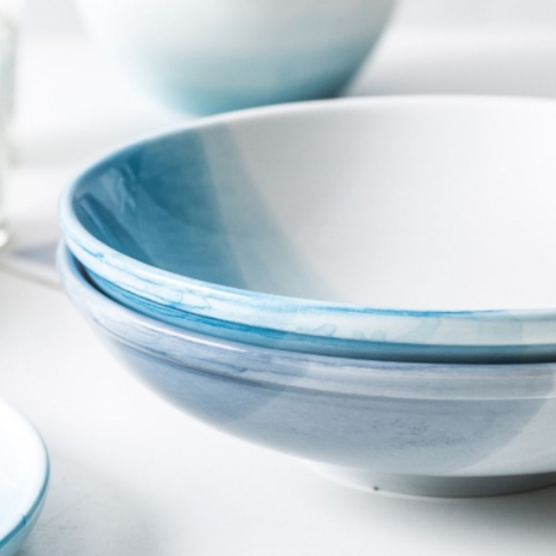 Set chén dĩa Cloudy ombre