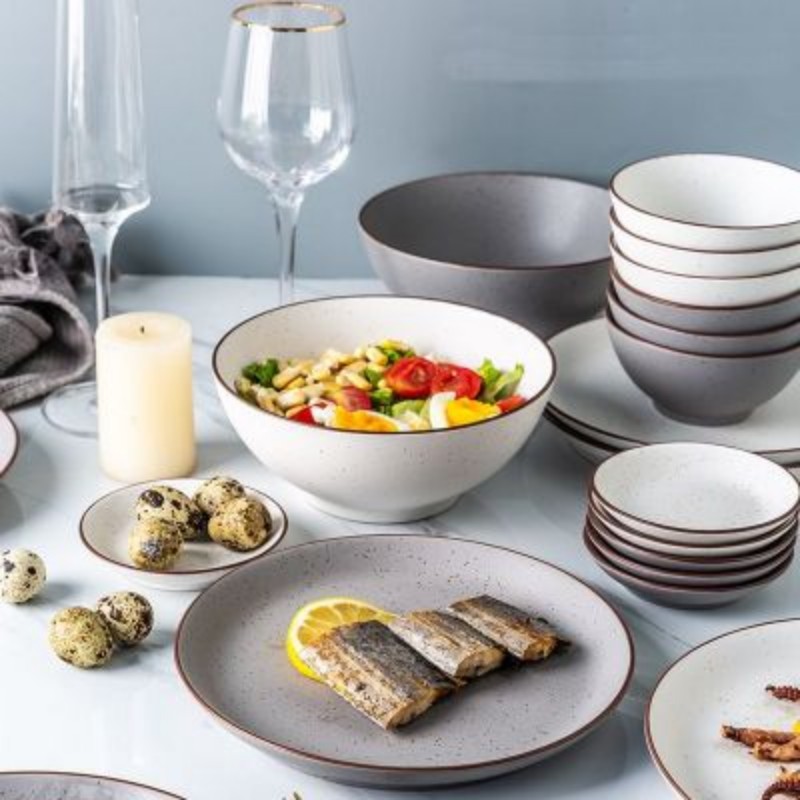 Set chén bát Normandy 32 món