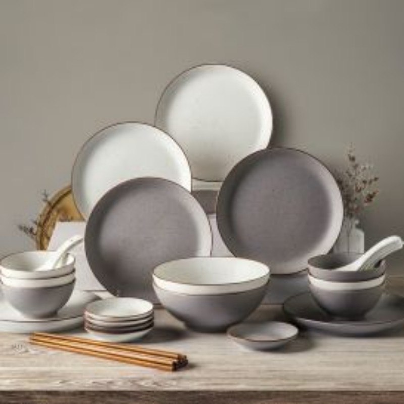 Set chén bát Normandy 32 món