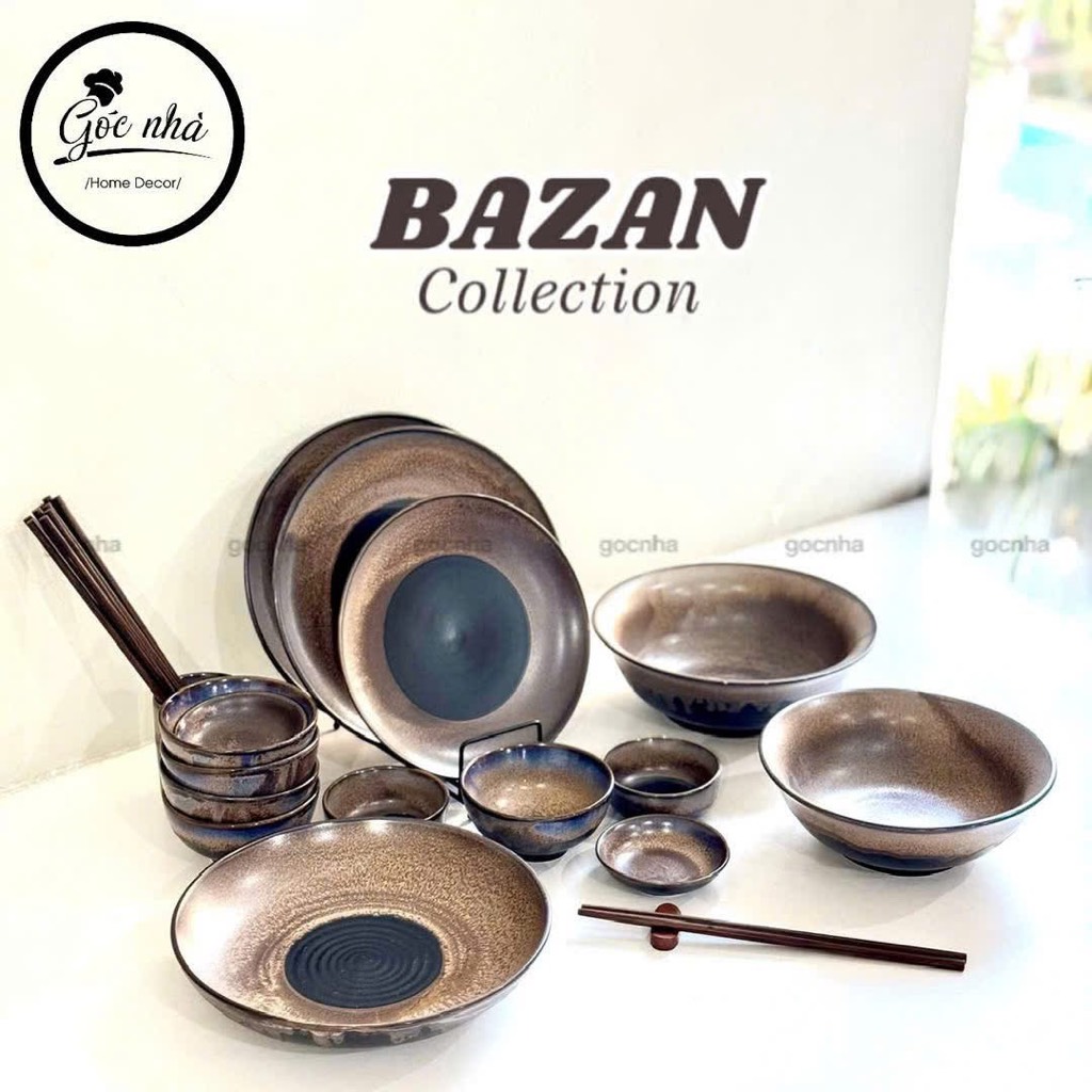 BST Bazan men hỏa biến nâu trầm tích