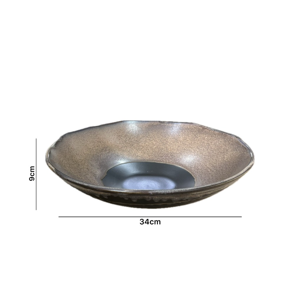 BST Bazan men hỏa biến nâu trầm tích