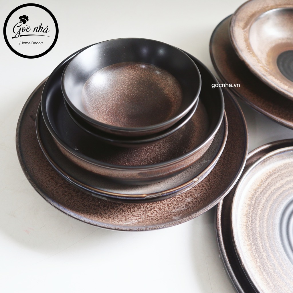 BST Bazan men hỏa biến nâu trầm tích