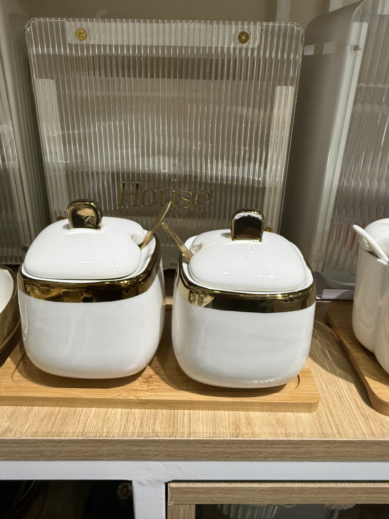 Set 3 hũ gia vị sứ