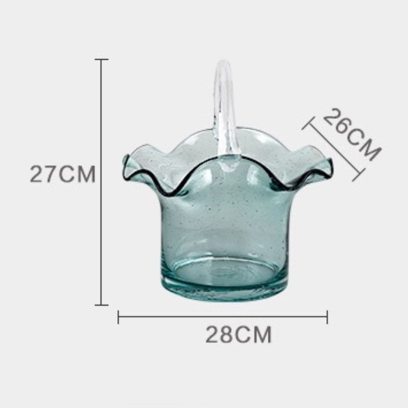 Bình Hoa Thuỷ Tinh Dáng Loe