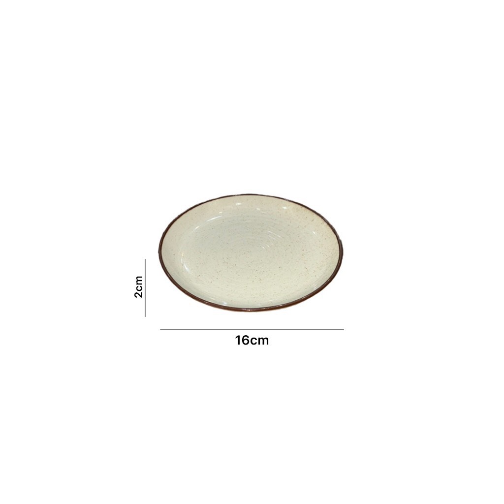 BST chén bát BEIGE nâu men tiêu