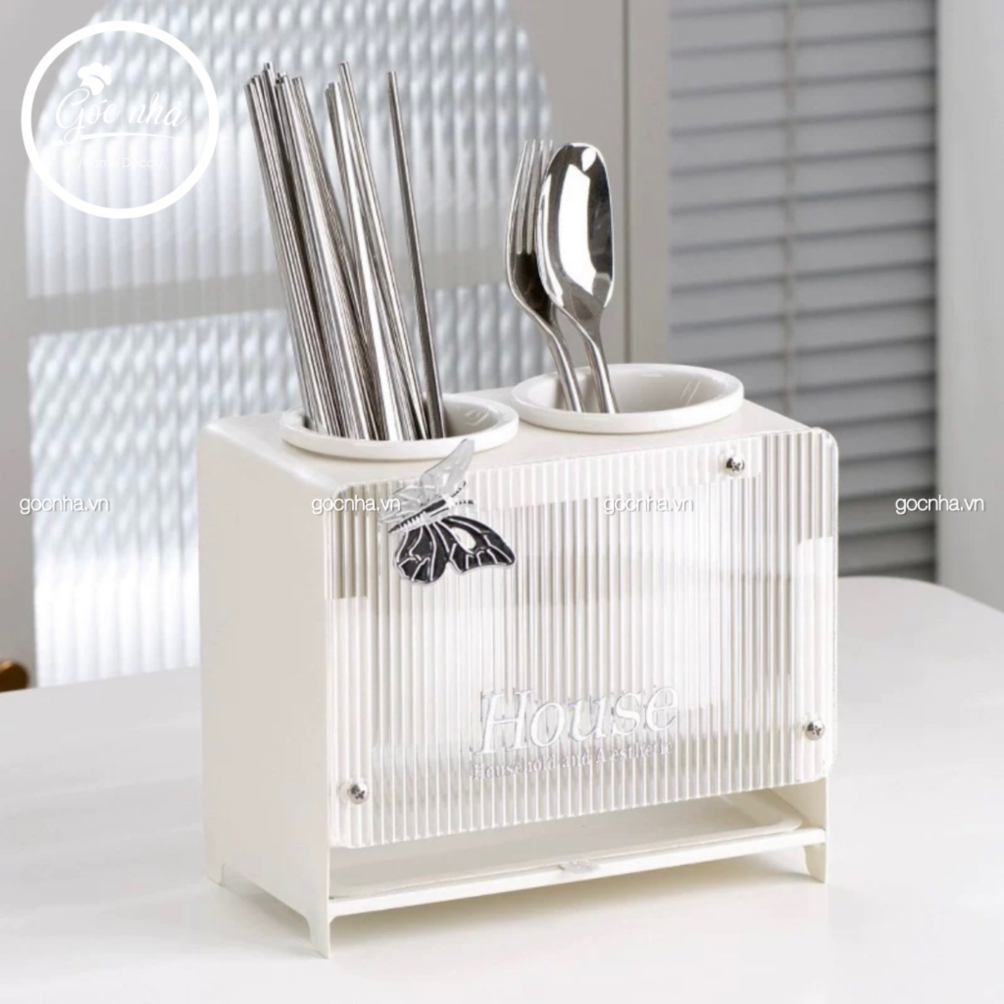 Ống đũa đôi khung thép House