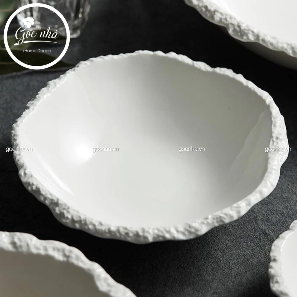 Tô Sứ viền Coral Cao Cấp