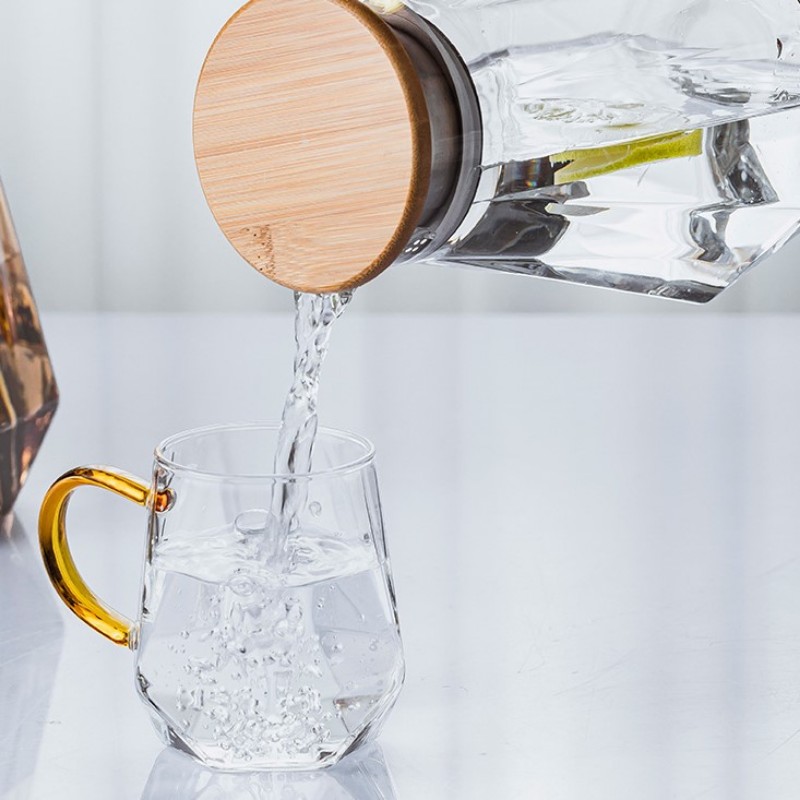 Ly Thủy Tinh Đáy Kim Cương