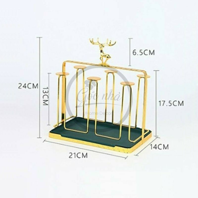 Giá Úp Hươu Chữ Nhật Dáng Mới