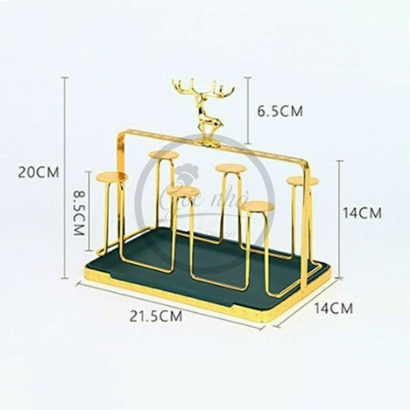 Giá Úp Hươu Chữ Nhật Dáng Mới