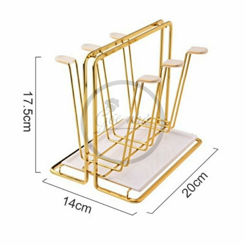 Giá up ly/cốc Thép Mạ Vàng
