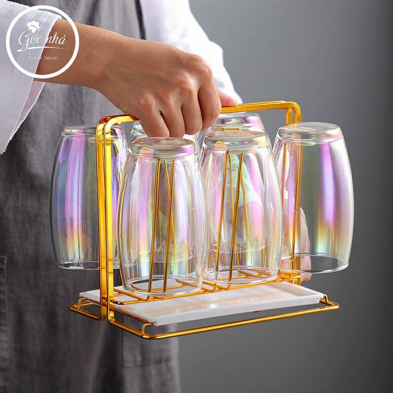 Giá up ly/cốc Thép Mạ Vàng