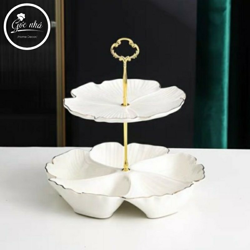 Khay trái cây Floral - Hoa cỏ may