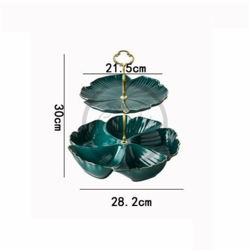 Khay trái cây Floral - Hoa cỏ may