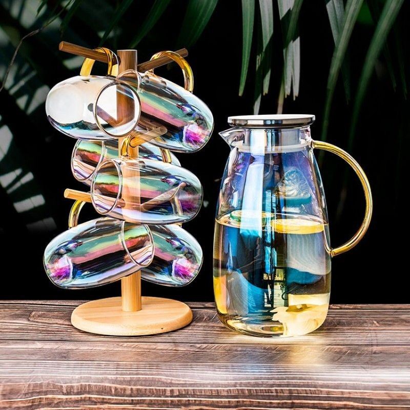 Bình thủy tinh chịu nhiệt dáng bầu