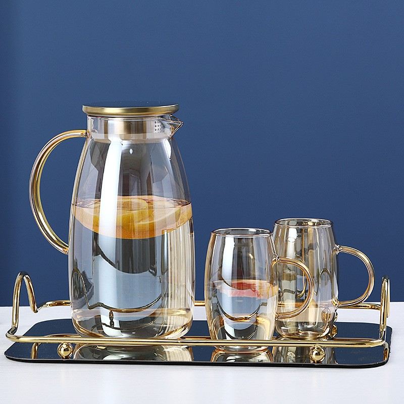 Bình thủy tinh chịu nhiệt dáng bầu