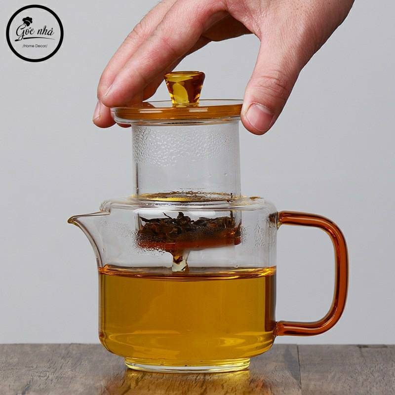 Bình Trà Lõi Lọc Amber Dáng Mới