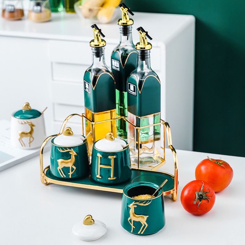 Set gia vị huơu góc 7 chi tiết