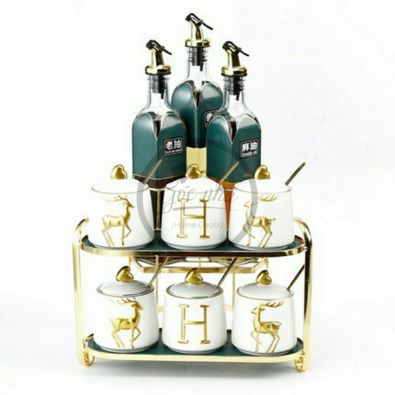 Set gia vị góc 11 chi tiết