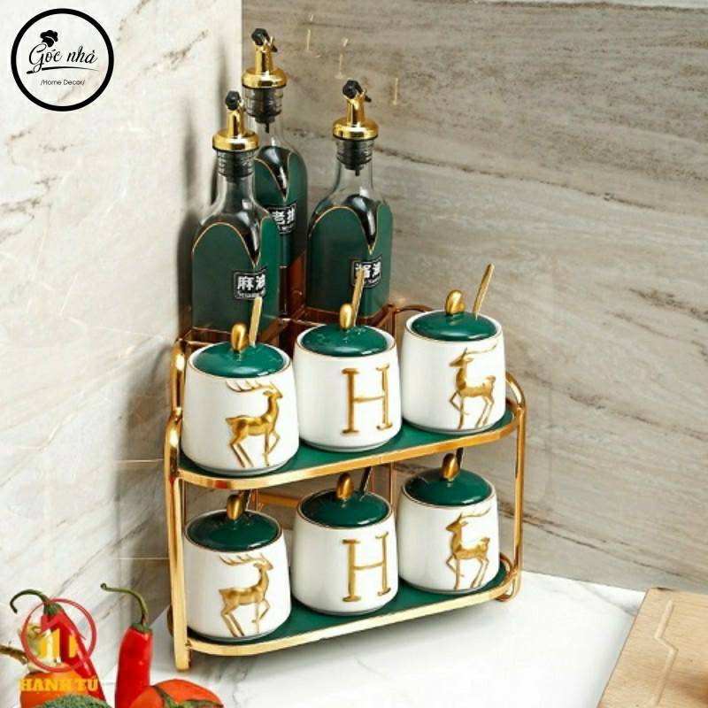 Set gia vị góc 11 chi tiết