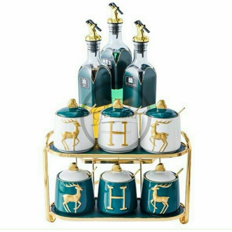 Set gia vị góc 11 chi tiết