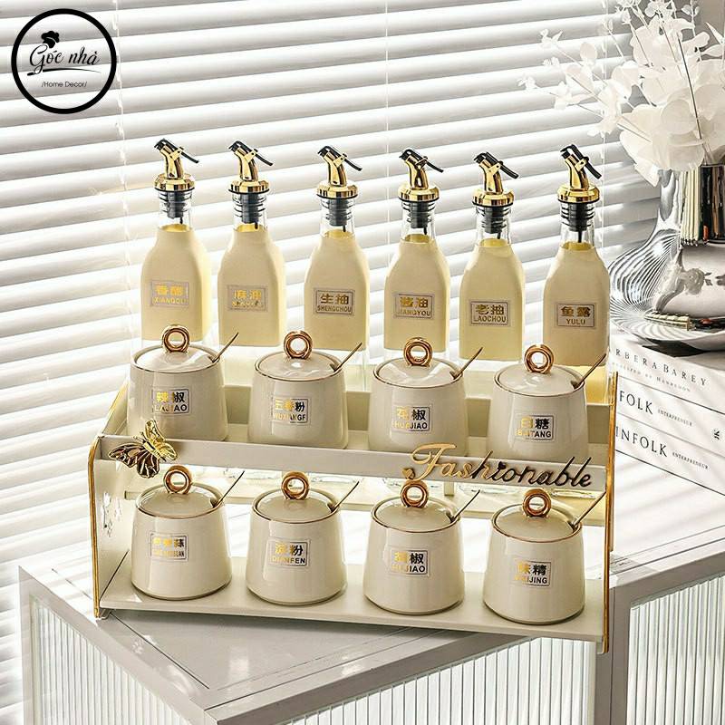 Set gia vị Fashionable 11/15 chi tiết