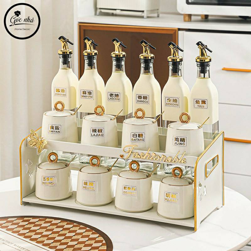 Set gia vị Fashionable 11/15 chi tiết