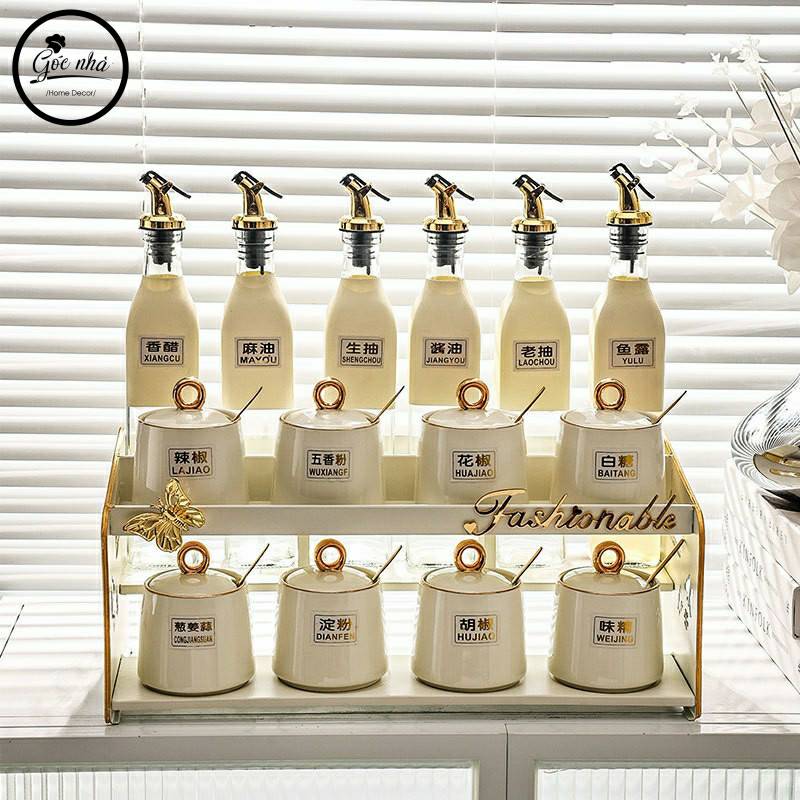 Set gia vị Fashionable 11/15 chi tiết