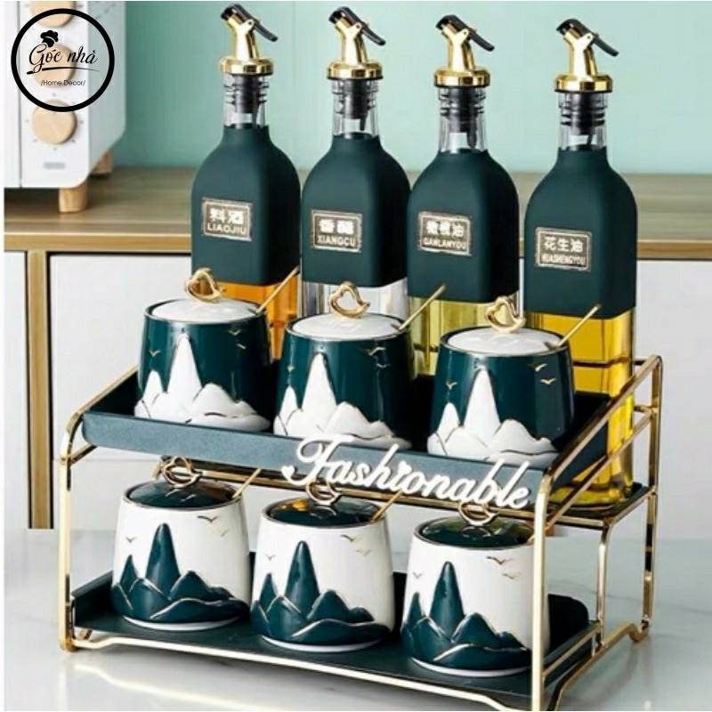 Set gia vị Fashionable 11/15 chi tiết